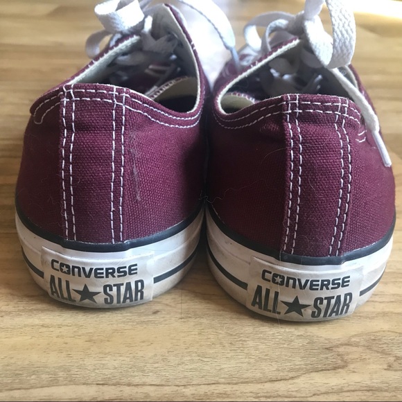 converse all star wine red